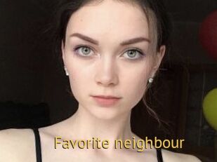 Favorite_neighbour